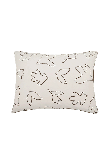 Housse de coussin en percale de coton