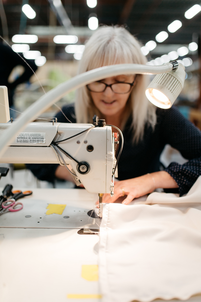 Fabrication de masques en tissu pendant la pandémie